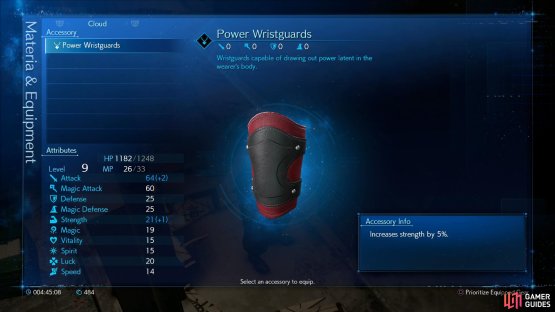 Equip it to boost&rsquo;s a character Strength, and hence, Attack Power.