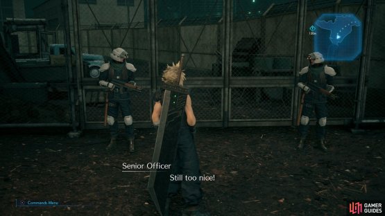 The nice guard and mean guard from the original game return, and that should be celebrated.