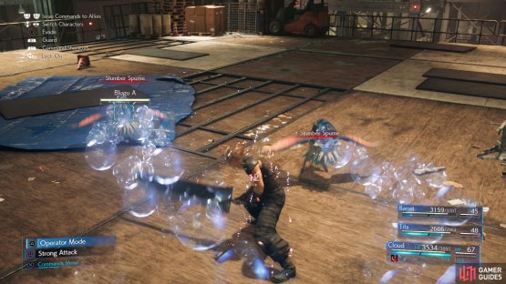 The  &ldquo;Slumber Spume&rdquo; attack of the Blugus might not deal much damage, but it can put a character to sleep.