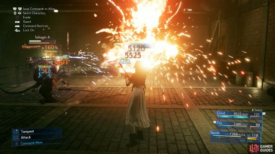 then fight your way through numerous Sahagin - using Fira instead of Fire will help secure victory.