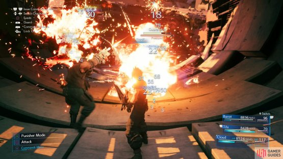 With Cloud as your blaster caster, you&rsquo;ll be able to dispatch most foes on the map with Fira + Magnify,