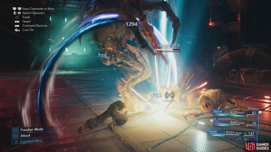 Specimen H0512&rsquo;s &ldquo;Seize&rdquo; attack can be interrupted by a sufficiently power attack.