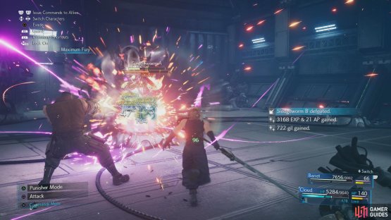 Against the Sledgeworms you&rsquo;ll need to keep moving and attack opportunistically.
