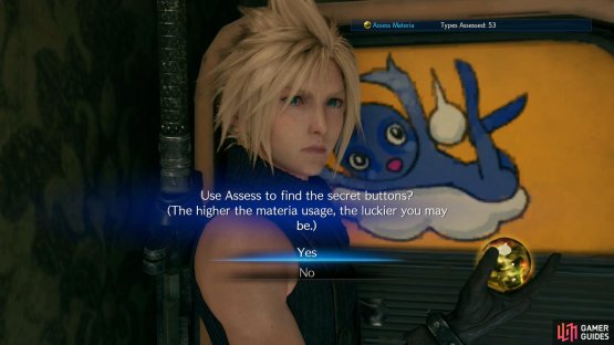 Use your Assess Materia