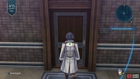 and then head into the bathroom on 1F to view a cutscene. 