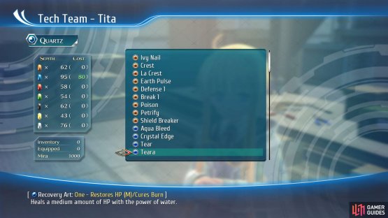 after the cutscene you&rsquo;ll want to create any Orbment you like to progress further. 