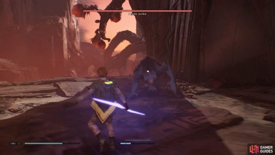 You&rsquo;ll find the Nydak Alpha legendary beast in the area to the right of the ruins