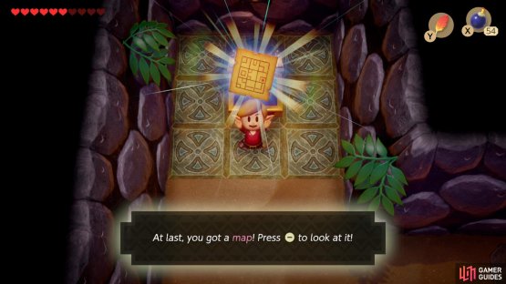 Take the Map to the Catfish&rsquo;s Maw from the Chest to the left of the room that you had your second encounter with Master Stalfos in,