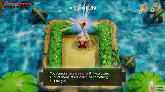 and dig up a Secret Seashell.