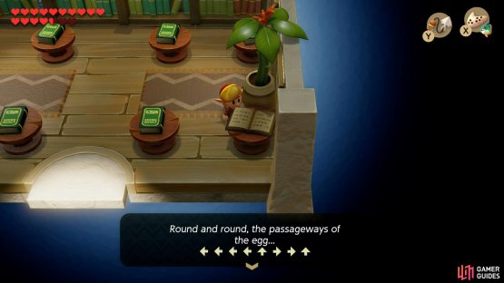 Head to the library in Mabe Village to get your directions for the Wind Fish Egg,