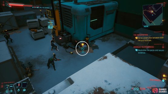 then open this container after you&rsquo;ve cleared the area. 