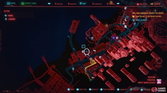 Head to this location on the map to find the Assault in Progress on the roof