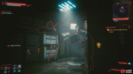 Creatively use quickhacks to take down wandering Scavs,