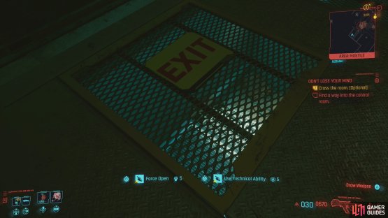 or pass a Body or Technical Ability check to open a hatch.