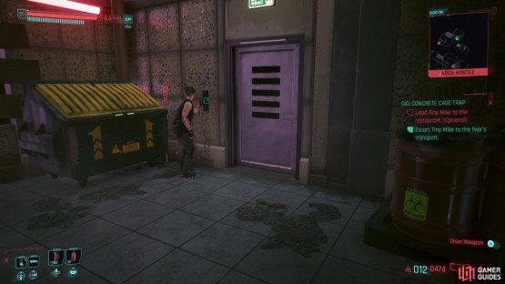 Escort Mike to the restaurant door and he&rsquo;ll get it open, making the rest of the escape a breeze.