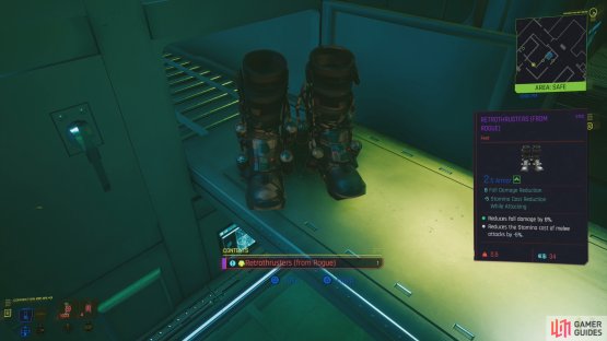 and the &ldquo;Retrothruster&rdquo; boots.