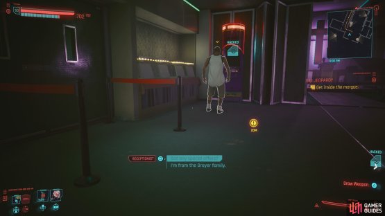 then just sneak through the doors they guarded.
