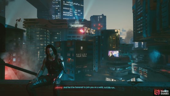 If you befriended Johnny and leave the game idle while on the decision screen, he&rsquo;ll interrupt and offer another option.
