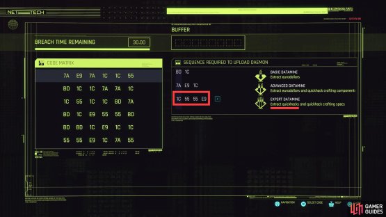 Jack into access points and try to upload the daemon that&rsquo;ll get you quickhacks.