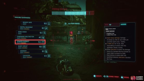 You can get around this by hitting enemies with Sonic Shock and Synapse Burnout together in a queue.