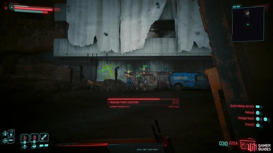 Quickhacking enemies will invariably lead to them tracing you.