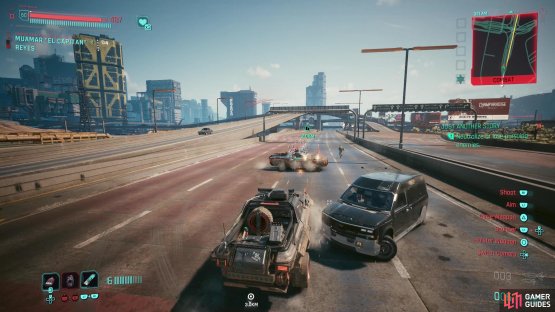 Weaponized vehicles usually possess heavy machine guns. They&rsquo;re fixed, so you can&rsquo;t really aim them, but they do significant damage.