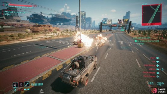 Some vehicles also have indirect fire missiles, although they&rsquo;re messy, and perhaps best saved for the badlands.