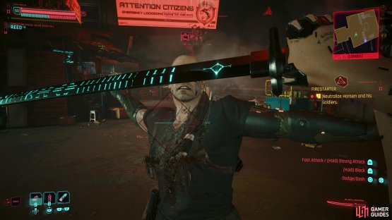 If you&rsquo;re talented in melee combat, parry&rsquo;s Hansen&rsquo;s attacks,