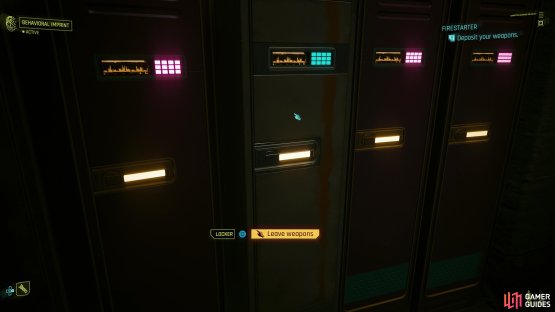 As you go to meet Hansen, you&rsquo;ll need to forfeit your weapons, limiting your ability to respond should anything go awry.