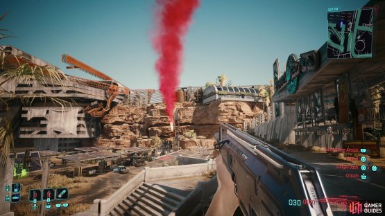 When it lands, you can track the airdrop via the red smoke it gives off.
