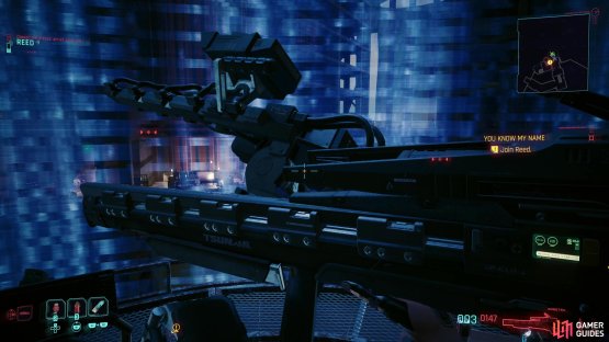 Complete the sniper nest segment during the main job &ldquo;You Know My Name&rdquo; and V will take the Rasetsu with her when she leaves.
