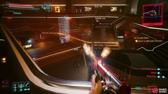 Return to the terminal where you&rsquo;ll find the time for stealth is over - pick off the NUSA black ops agents you encounter,