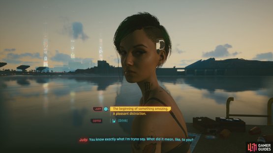 If you slept with Judy earlier, you&rsquo;ll get a chance to confirm your relationship - playing it off as a mere fling won&rsquo;t go over well.