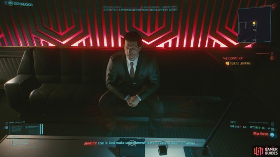 after which he&rsquo;ll instruct you to eliminate a rival.