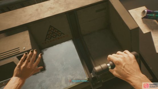 then use your new prize to get the station up and running.