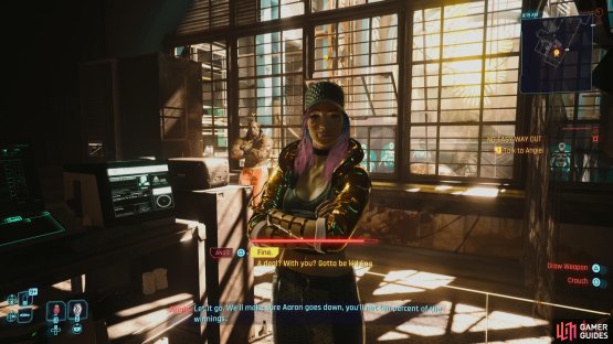 You&rsquo;ll have the choice to work with Angie or Kill Her.