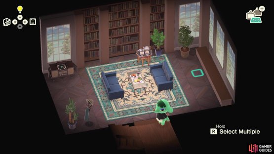 they can be used to create shelves too and items can be placed on them as such.