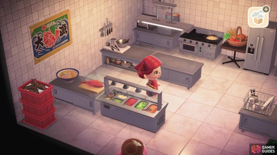 You&rsquo;ll want to add lots of kitchen furniture to give it that restaurant kitchen feel