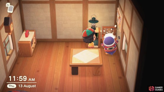Your villager will be busy crafting away at their workbench