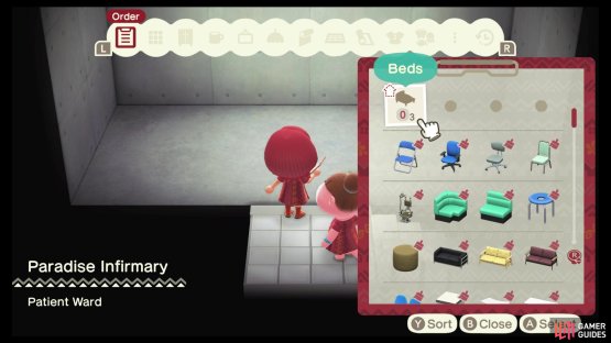 all you need are three beds!