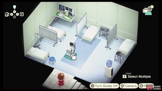 and add medical equipment. 