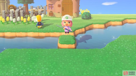 or just some stepping stones - you can even use stone pathing to make them more realistic.