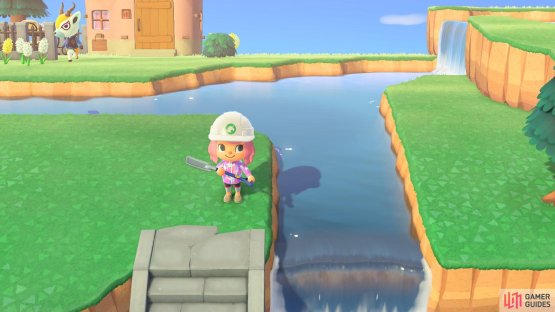 you could also make them look more natural by having your waterfall connect to a river.