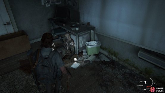 then head up to the next floor to find an Artefact by a body.