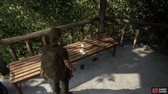 Head into the Gazebo to find this Artefact
