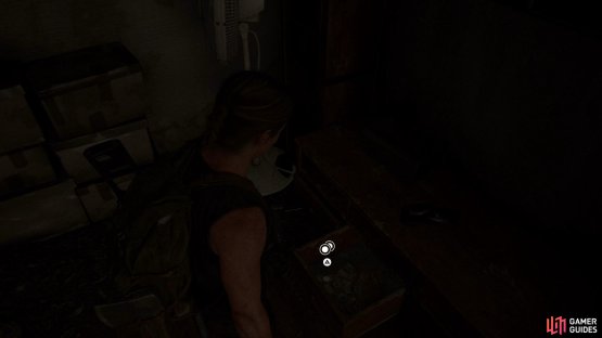 then climb up to a window via a van and open the drawer ahead to find this Coin. 