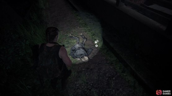 then climb up onto the bridge and you&rsquo;ll find a Coin by a body.