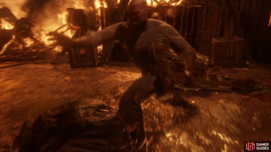 Quickly dodge his incoming attacks