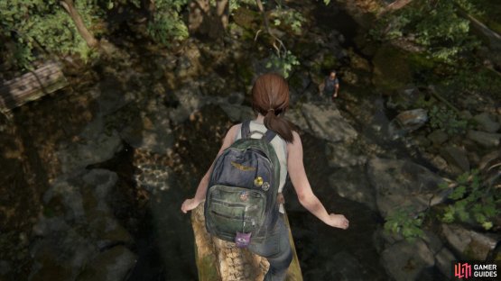 then climb on top of it and dive into the water. 