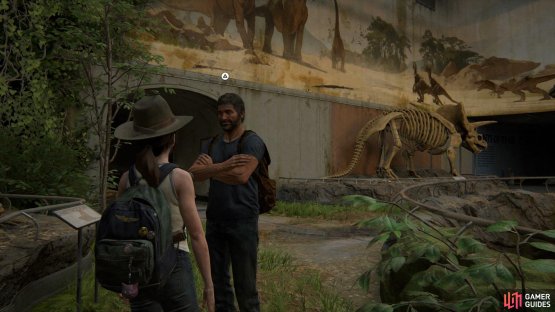 then place the hat on Joel for a Trophy.